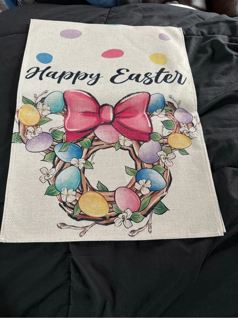 Easter Mickey Ears Table Runner